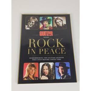 Guitar World Rock In Peace: A Tribute to Fallen Guitar Heroes Paperback Book